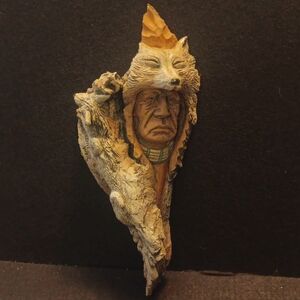 Stephen Herrero 1990 Lone Wolf Limited Edition #3007 Sculpture 10” Long*